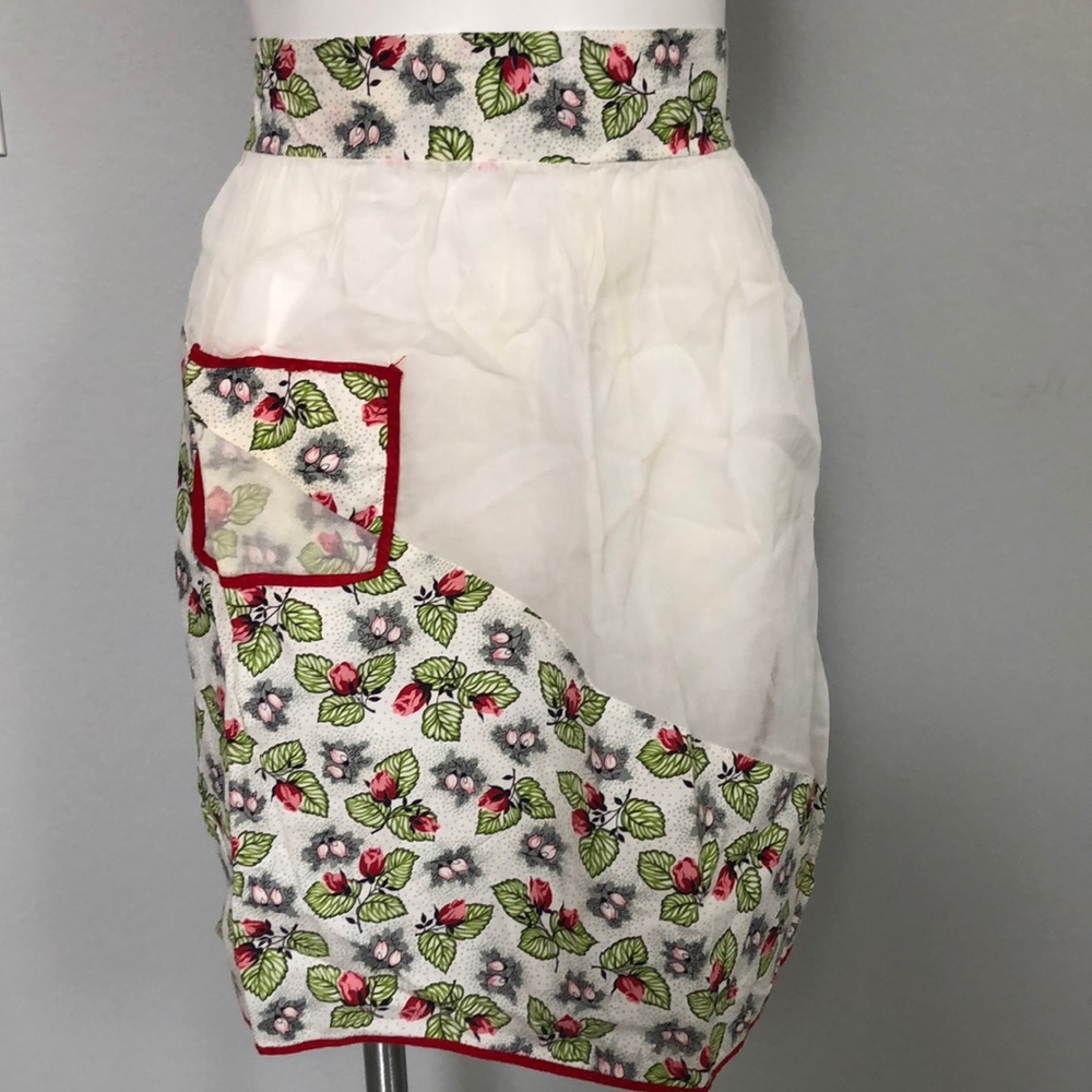 Vintage retro waist kitchen apron
